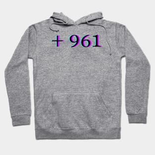 961 lebanon Hoodie